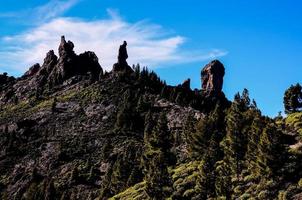 schilderachtige berglandschap foto