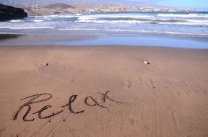 mooi strand Aan Tenerife foto