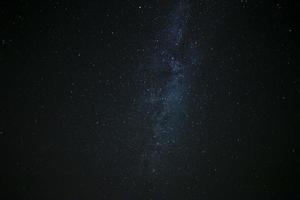 melkachtig manier heelal in donker nacht lucht foto