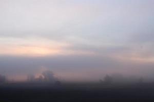 roze mist gebieden foto