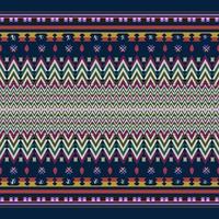 ikat meetkundig folklore ornament. tribal etnisch textuur. naadloos gestreept patroon in aztec stijl. figuur tribal borduurwerk. Indisch, scandinavisch, zigeuner ja, Mexicaans, volk patroon. naadloos patroon fantastisch foto