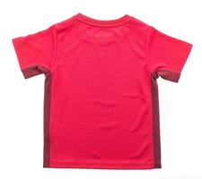 rood t-shirt voor kleding foto