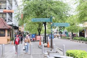 Yogyakarta stad visie na regen foto