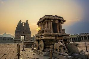 vijaya vithala tempel in hampi is haar meest iconisch monument foto