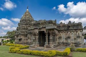 mahadeva tempel toegewijd naar heer shiva in itagi in kop, karnataka, Indië foto