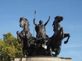 boadicea standbeeld in Londen foto