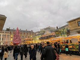 Londen in de uk in december 2022. een visie van verbond tuin foto