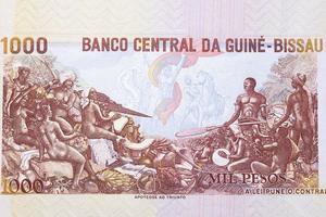 apotheose naar triomf van Guinea-Bissau peso foto