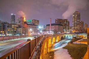 minneapolis city downtown skyline usa foto