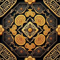 patroon herinneren die van een mandala, een geestelijk symbool van Boeddhisme en hindoeïsme foto