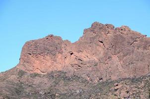 schilderachtige berglandschap foto