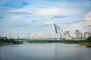 visie van de seri wawasan brug in putrajaya Kuala lumpur Maleisië foto