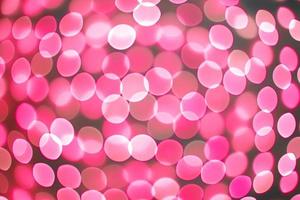 abstract achtergrond, onscherp roze lichten bokeh foto