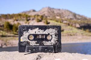 cassette Aan de rots foto