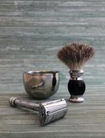 een old school safety razor kit foto