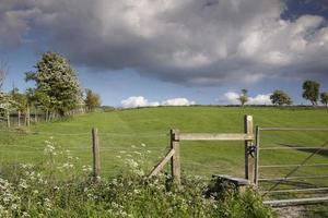 Engels platteland in de kind vallei foto