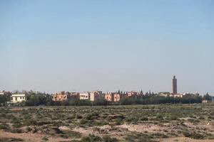 landschap in Marokko foto