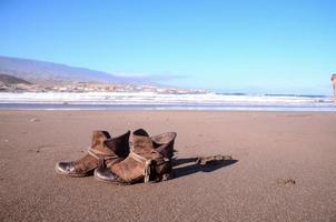 strand Aan tenerife, kanarie eilanden foto