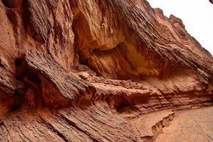 de mysterieus groots Ravijn van tianshan bergen foto