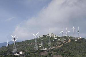 wind turbines in Spanje foto