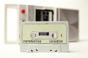 oud cassette plakband foto