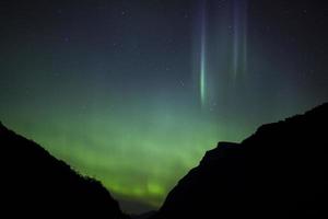 Noorwegen Aurora lichten en natuur foto