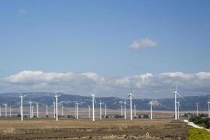 wind turbines in Spanje foto