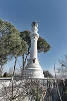 de janiculum vuurtoren in Rome foto