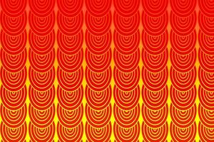 abstract gordijn stijl achtergrond met oranjeachtig en roodachtig verloop, modern cirkel abstract met banier achtergrond foto