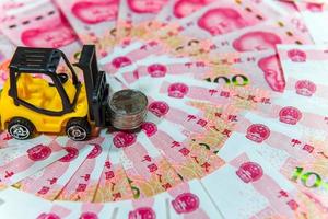 yuan of rmb, Chinese valuta en munt foto