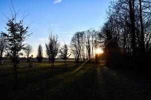 toneel- landelijk landschap foto