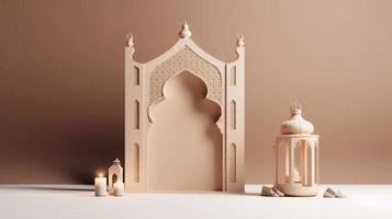 Ramadan Kareem lantaarn achtergrond foto