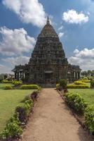 itagi, karnataka, Indië - nov 4 2022 - mahadeva tempel toegewijd naar heer shiva in itagi in kop, karnataka, Indië foto