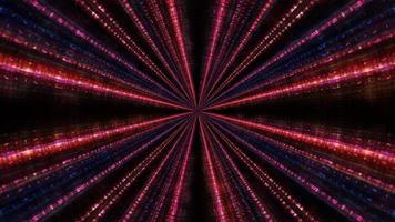 3D-afbeelding van heldere rode stralen foto
