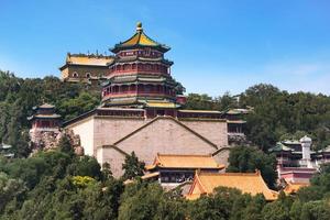 keizerlijk zomerpaleis in Peking, china foto