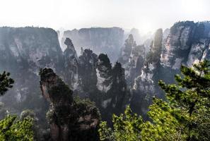 zhangjiajie nationaal Woud park, hunan, China foto