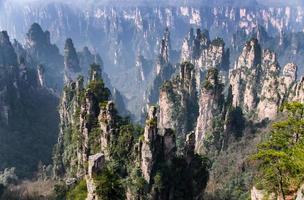 zhangjiajie nationaal Woud park, hunan, China foto