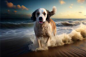 wereld hond dag 26e augustus ai gegenereerd foto