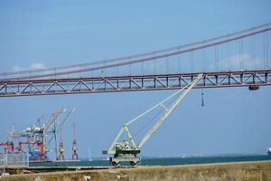 brug in Lissabon, Portugal foto