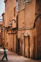 de eeuwenoud kashgar oud stad- is gelegen in de centrum van kashgar. foto