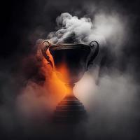 trofee illustratie ai gegenereerd foto