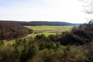 mooi landschap natuurlijk milieu wildernis ochtend- foto