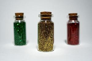 flikkering sparkles glas glitters fles kunstmatig elegantie foto