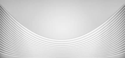 grijs en wit gebogen lijnen hoogwaardig structuur structuur achtergrond 3d renderen foto