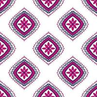 etnisch ikat patronen meetkundig inheems tribal boho motief aztec textiel kleding stof tapijt mandala's Afrikaanse Amerikaans Indië bloem foto