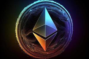 ethereum eth logo symbool foto