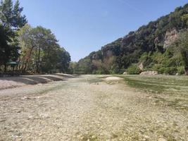 acherontas rivier- verkennen Griekenland vakantie humeur zomer op reis verbazingwekkend Grieks natuur scape achtergrond in hoog kwaliteit groot grootte prints foto