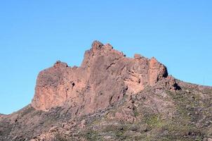 schilderachtige berglandschap foto