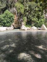 acherontas rivier- verkennen Griekenland vakantie humeur zomer op reis verbazingwekkend Grieks natuur scape achtergrond in hoog kwaliteit groot grootte prints foto