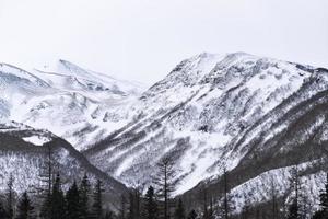 changbai berg landschap Bij jilin, China foto